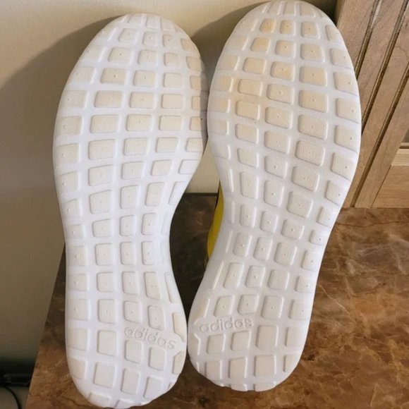 Adidas Cloudfoam Lite Racer Adapt Yellow Shoes - Picture 8 of 9